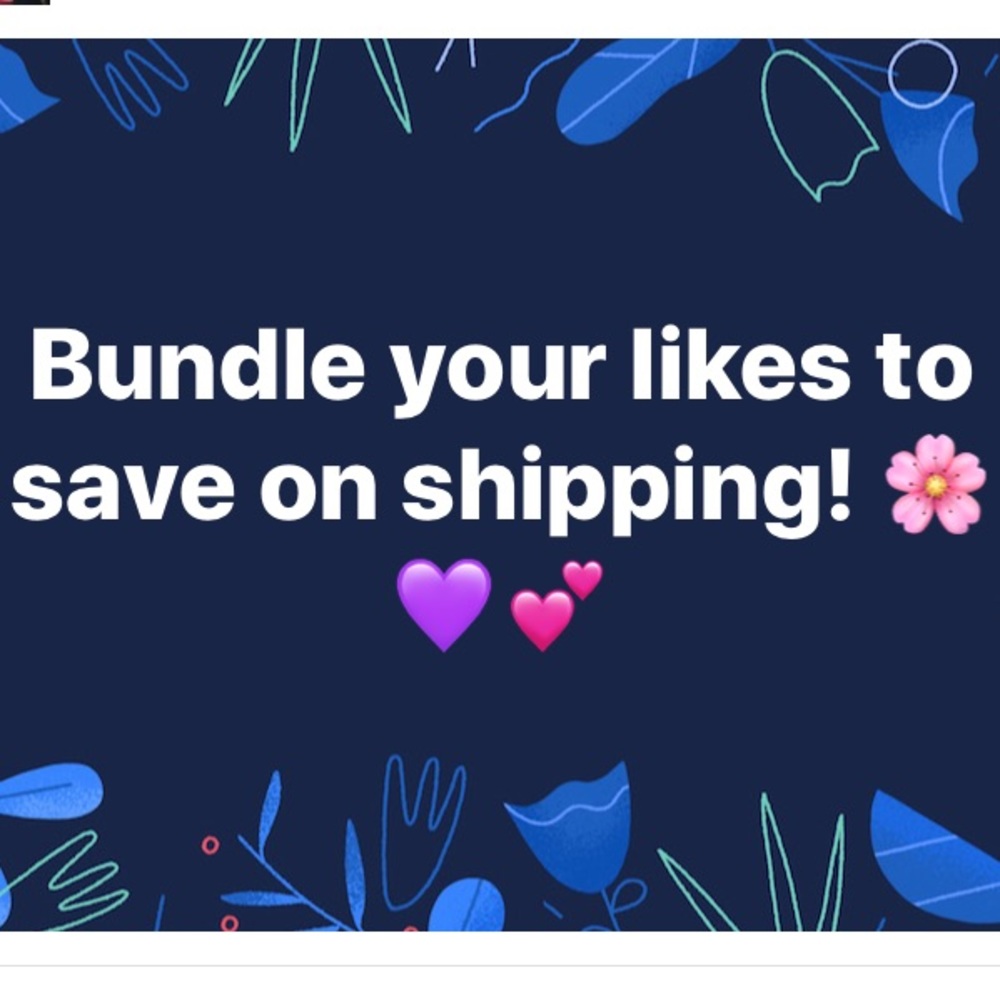 Bundle your items to reduce shipping!